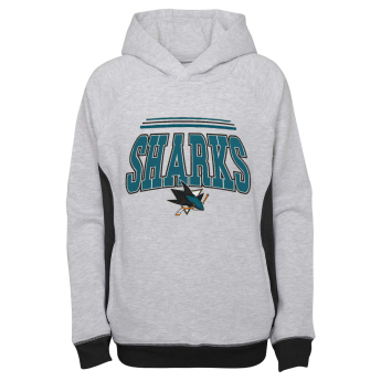 San Jose Sharks hanorac cu glugă pentru copii power play raglan pullover