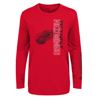 Detroit Red Wings tricou cu măneci lungi pentru copii gameday ready ultra