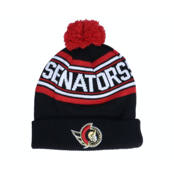 Ottawa Senators căciula de iarnă pentru copii wordmark cuffed pom