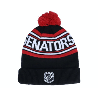 Ottawa Senators căciula de iarnă pentru copii wordmark cuffed pom