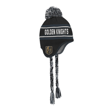 Vegas Golden Knights căciula de iarnă pentru copii Jacquard tassel