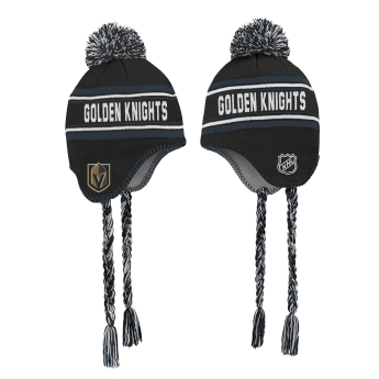 Vegas Golden Knights căciula de iarnă pentru copii Jacquard tassel