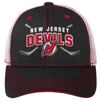 New Jersey Devils șapcă de baseball pentru copii core lockup trucker snapback