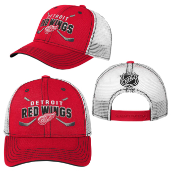 Detroit Red Wings șapcă de baseball pentru copii core lockup trucker snapback