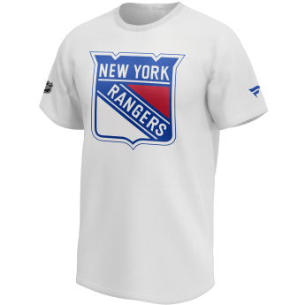 New York Rangers tricou de bărbați mid essentials crest t-shirt