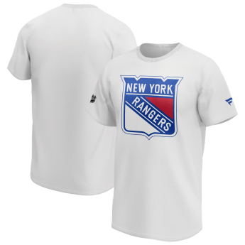 New York Rangers tricou de bărbați mid essentials crest t-shirt