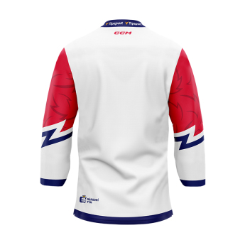 Echipa națională de hochei tricou de hochei Czech Republic lev white