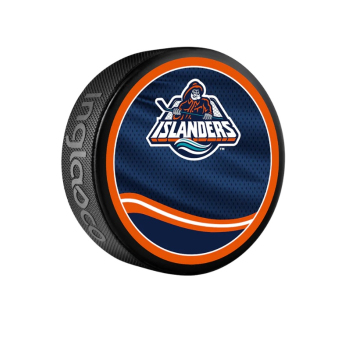 New York Islanders puc reverse retro jersey souvenir collector hockey puck