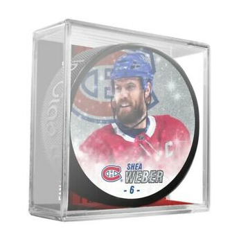 Montreal Canadiens puc glitter puck Shea Weber #6