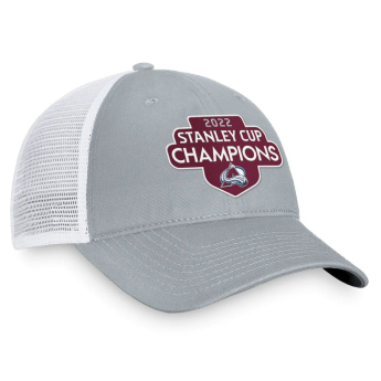 Colorado Avalanche șapcă de baseball 2022 Stanley Cup Champions Locker Room Trucker Adjustable