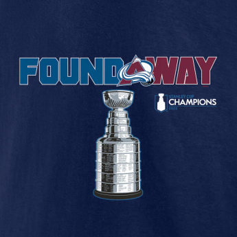 Colorado Avalanche tricou de bărbați 2022 Stanley Cup Champions Celebration