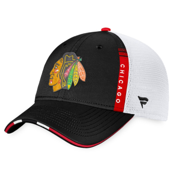 Chicago Blackhawks șapcă de baseball 2022 NHL Draft Authentic Pro On Stage Trucker Adjustable