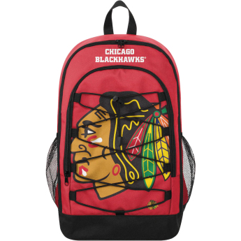 Chicago Blackhawks rucsac Foco Big Logo Bungee Backpack