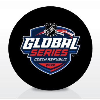NHL produse puc Global Series Czech Republic 2022 Generic Logo