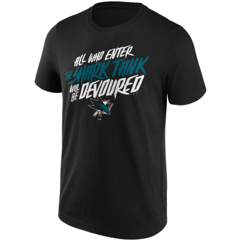 San Jose Sharks tricou de bărbați Hometown Graphic black