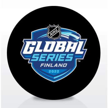 NHL produse puc Global Series 2022 Finland Generic Logo