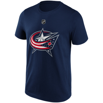 Columbus Blue Jackets tricou de bărbați Patrick Laine #29 Name & Number Graphic navy