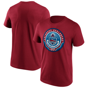 Colorado Avalanche tricou de bărbați Hometown Graphic dark red