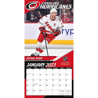 Carolina Hurricanes calendar 2023 Wall Calendar