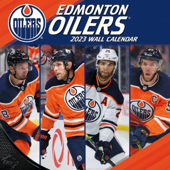 Edmonton Oilers calendar 2023 Wall Calendar