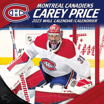Montreal Canadiens calendar Carey Price #31 2023 Wall Calendar