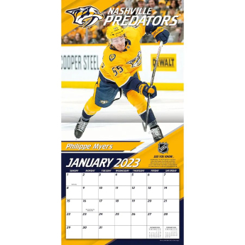 Nashville Predators calendar 2023 Wall