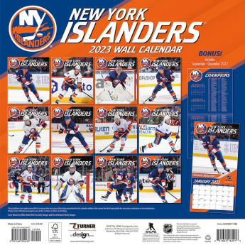 New York Islanders calendar 2023 Wall Calendar