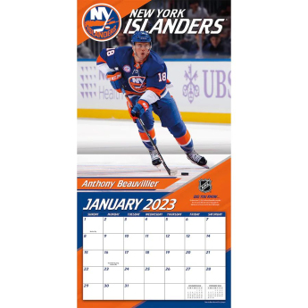 New York Islanders calendar 2023 Wall Calendar