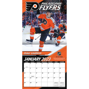 Philadelphia Flyers calendar 2023 Wall Calendar