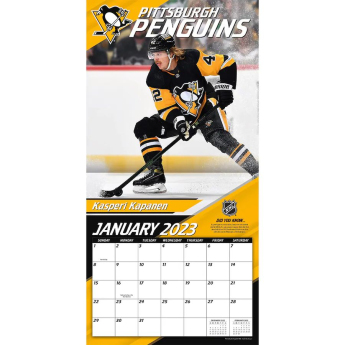 Pittsburgh Penguins calendar 2023 Wall Calendar