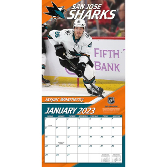 San Jose Sharks calendar 2023 Wall