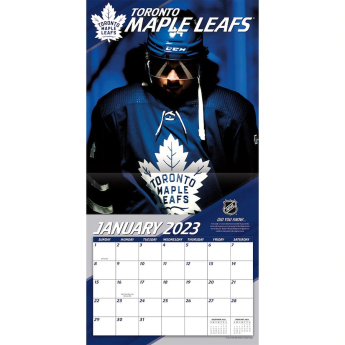 Toronto Maple Leafs calendar Auston Matthews #34 2023 Wall Calendar