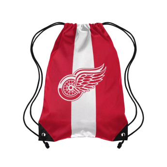 Detroit Red Wings sac de sală FOCO Team Stripe Drawstring Backpack