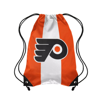 Philadelphia Flyers sac de sală FOCO Team Stripe Drawstring Backpack