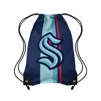 Seattle Kraken sac de sală FOCO Team Stripe Drawstring Backpack