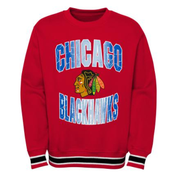 Chicago Blackhawks hanorac de copii Classic Blueliner Crew Neck