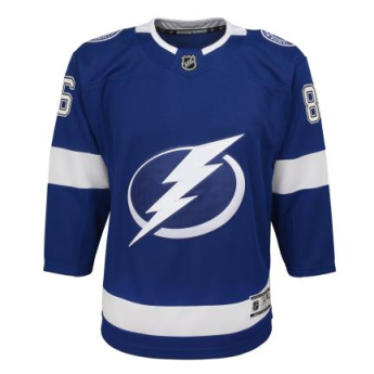 Tampa Bay Lightning tricou de hochei pentru copii Nikita Kucherov Premier Home
