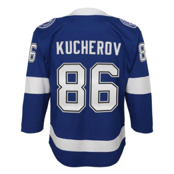 Tampa Bay Lightning tricou de hochei pentru copii Nikita Kucherov Premier Home