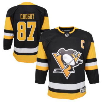 Pittsburgh Penguins tricou de hochei pentru copii Sidney Crosby Premier Home