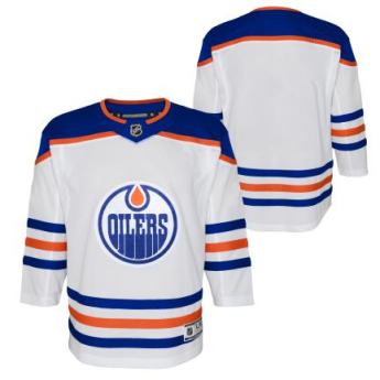 Edmonton Oilers tricou de hochei pentru copii Premier White Away