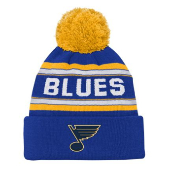 St. Louis Blues căciula de iarnă pentru copii Wordmark Cuffed Pom