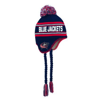 Columbus Blue Jackets căciula de iarnă pentru copii Jacquard Tassel