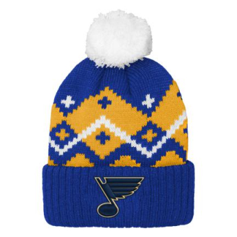 St. Louis Blues căciula de iarnă pentru copii Patchwork Cuffed Knit