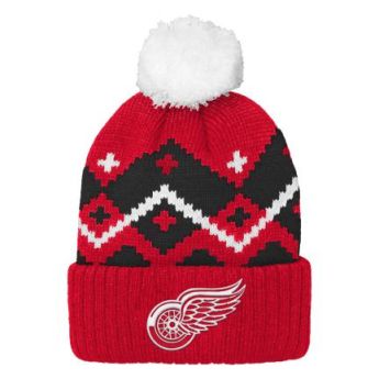 Detroit Red Wings căciula de iarnă pentru copii Patchwork Cuffed Knit