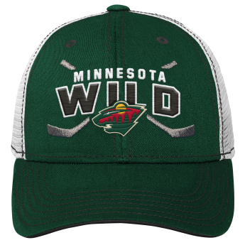 Minnesota Wild șapcă de baseball pentru copii Core Lockup Trucker Snapback