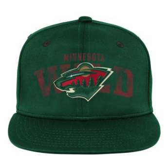 Minnesota Wild șapcă flat de copii Life Style Printed Snapback