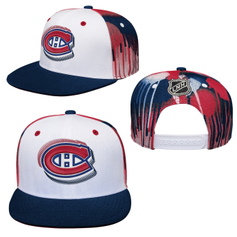 Montreal Canadiens șapcă flat de copii Paint Splatter Fashion Snapback