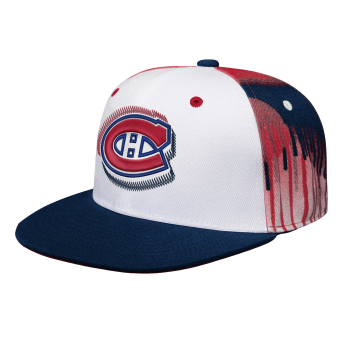 Montreal Canadiens șapcă flat de copii Paint Splatter Fashion Snapback