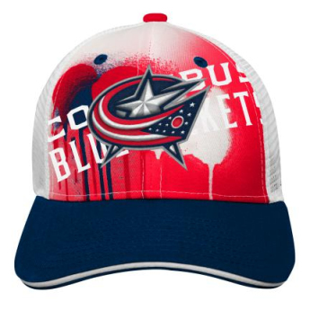 Columbus Blue Jackets șapcă de baseball pentru copii Paint Splatter Fashion Meshback