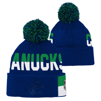 Vancouver Canucks căciula de iarnă pentru copii Faceoff Jacquard Knit